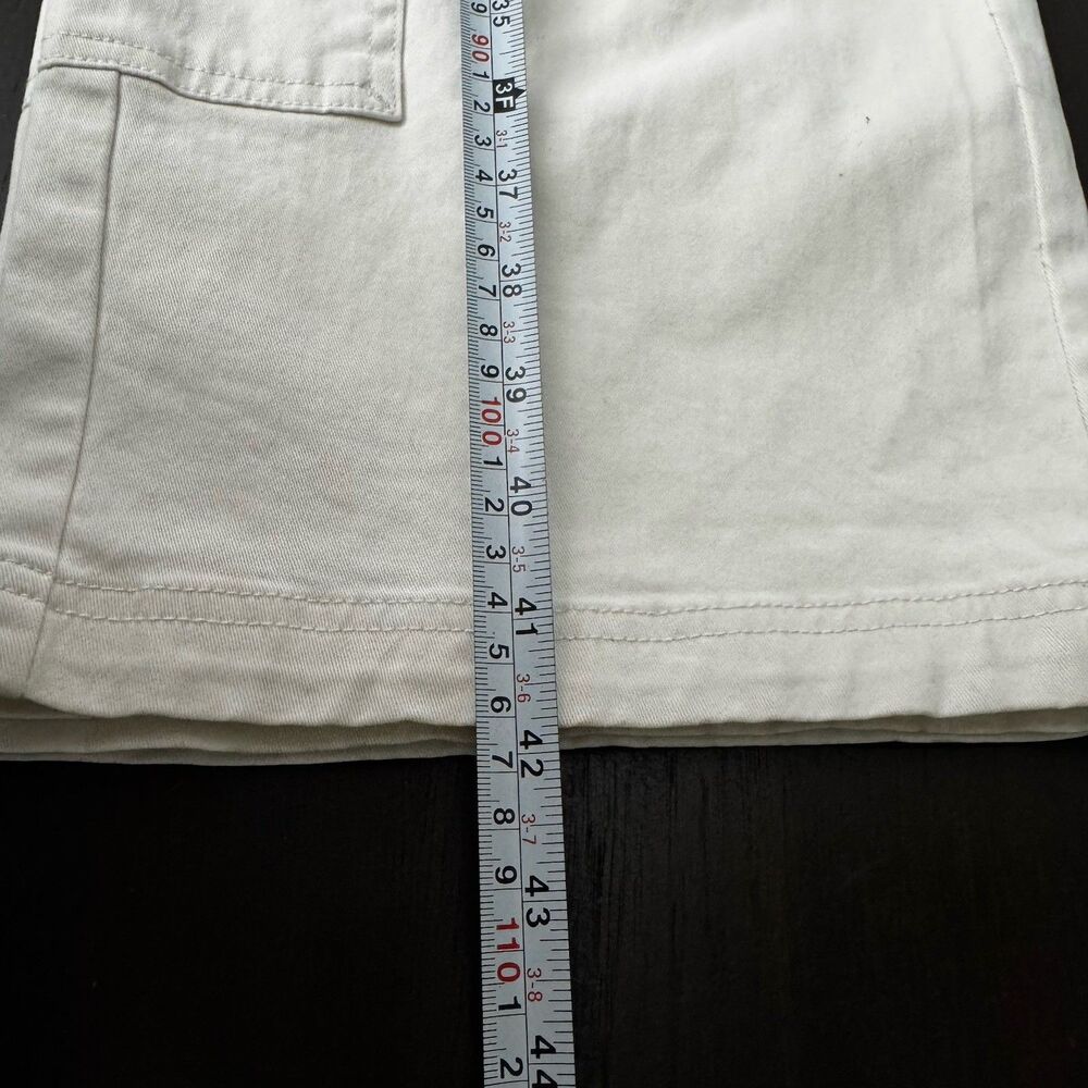 NWT Wild Fable Cream High-Rise Wide-Leg Cargo Pants XS 31" Inseam Utility Y2K - Picture 9 of 9